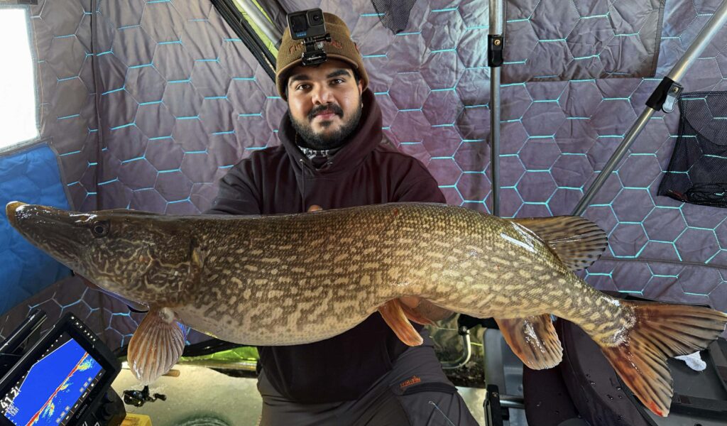 Trophy caught at Lake Athapapuskow