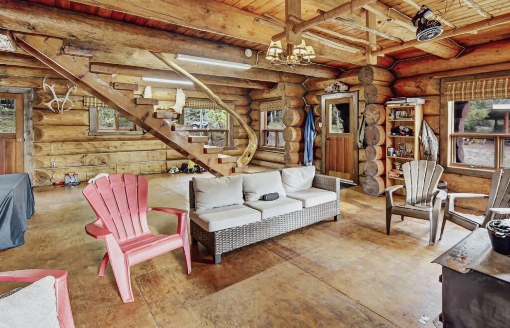 remote cabin in Canadian wilderness