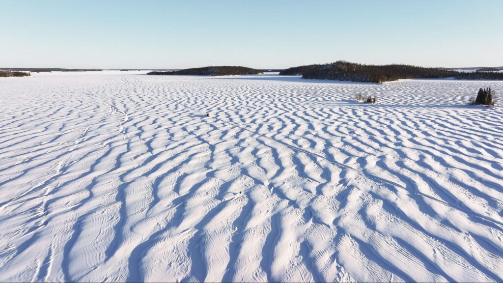 Kamuchawie Lake at winter