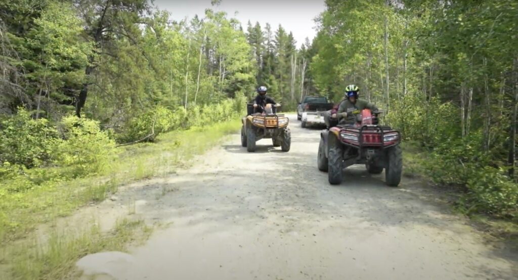 ATV Fishing Adventures in Manitoba