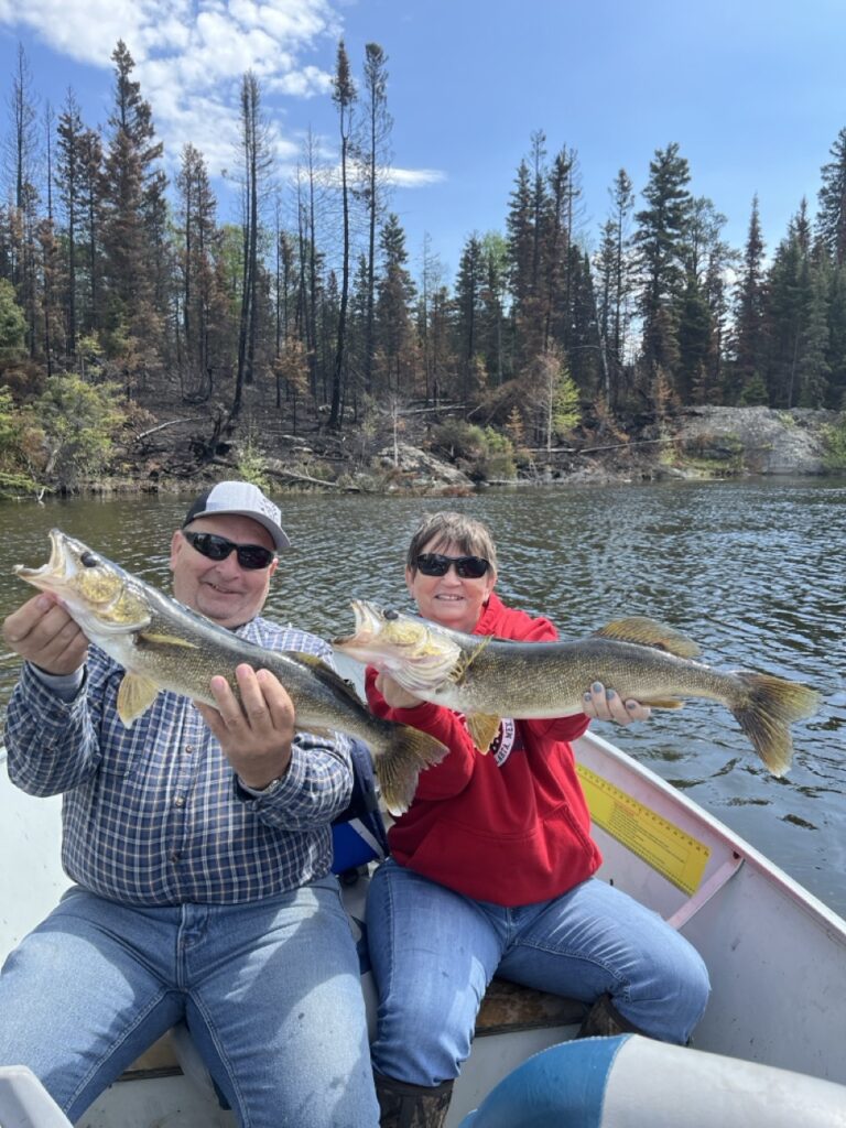 Your catch, cooked lakeside