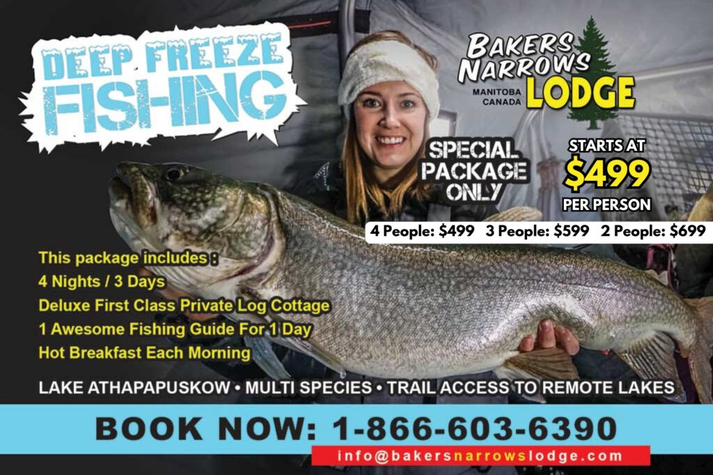 Deep Freeze | Manitoba Ice Fishing Package
