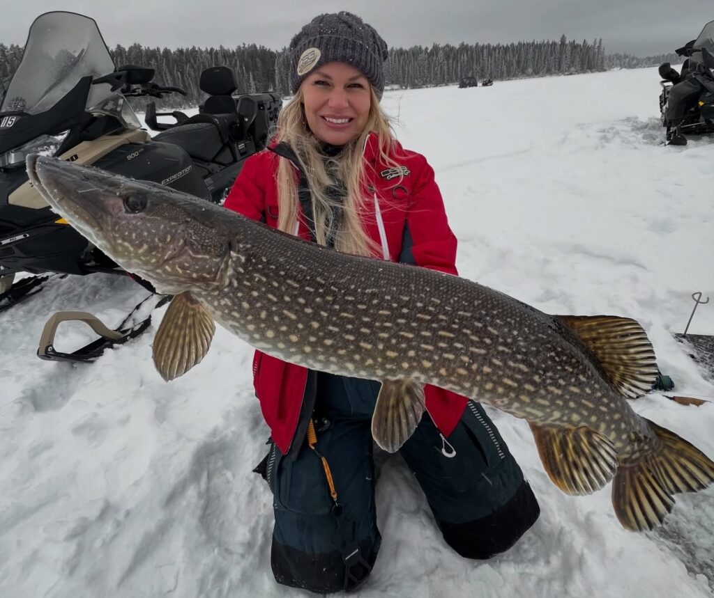 Trophy pike fishing at Bakers Narrows Lodge