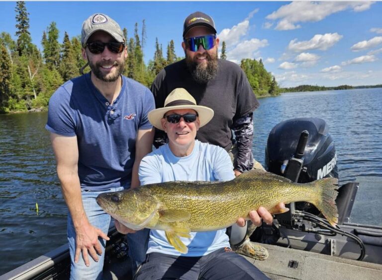 walleye fishing Manitoba